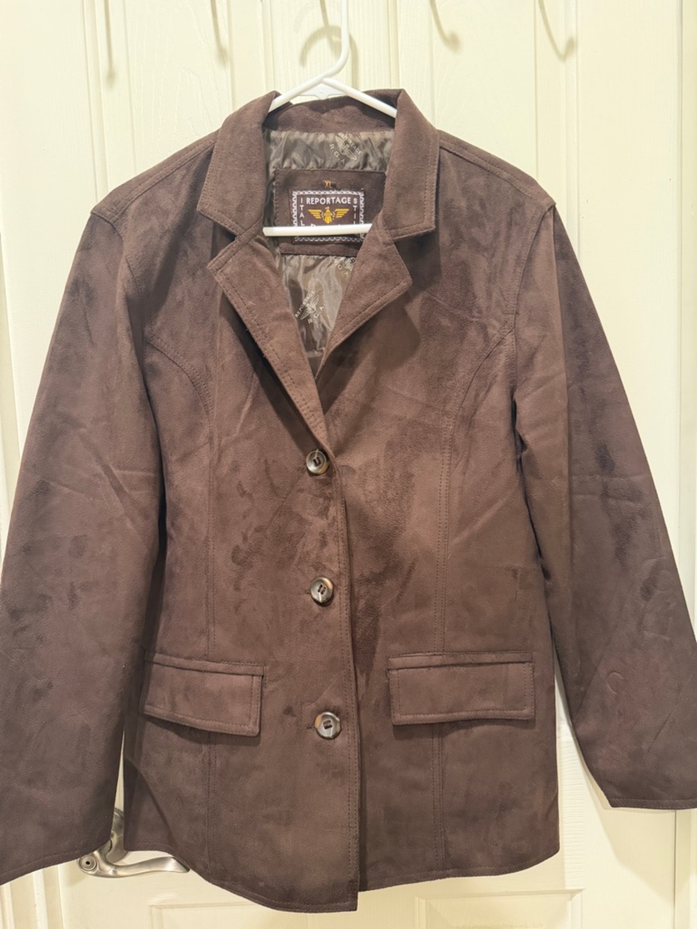ITALY REPORTAGE  R.G.A. Original Brown Jacket-XL blazer